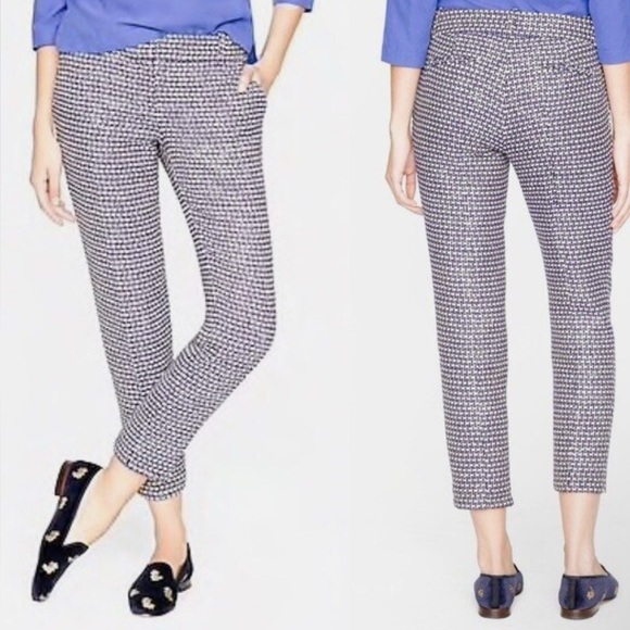 J. Crew  Capri Tweed Women Pants size 6 - Picture 2 of 11